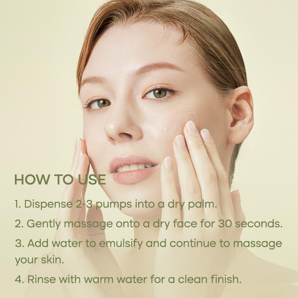 PURITO From Green Cleansing Oil 6.76 fl.oz / 200ml Gentle Facial Cleanser, Cruelty-free & Vegan, Nature-derived Oils (Renewal)