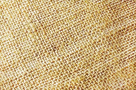 Jute Burlap Ribbon | Burlap Ribbon Roll for Craft Lace | Natural Jute Burlap Yard Rolls