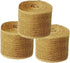 Burlap Ribbon 2 1/2" x 15 Yards Natural Jute 2.5 Inch 5yards 3 Rolls, (Natural, 2 1/2Inch X 15yards)