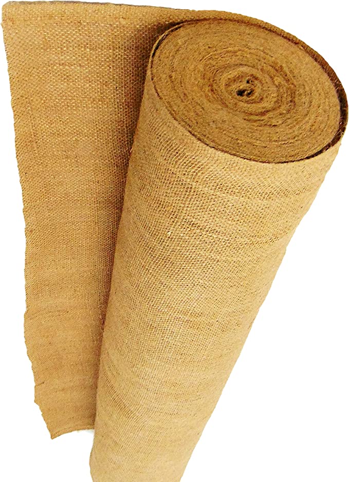 Outdoor Wedding Aisle Runners roll - 36-Inch Wide x 150 feet Long, Burlap Fabric Roll | 36&quot; by 50 Yards | Non- Fraying| Wide and Tightly Woven |