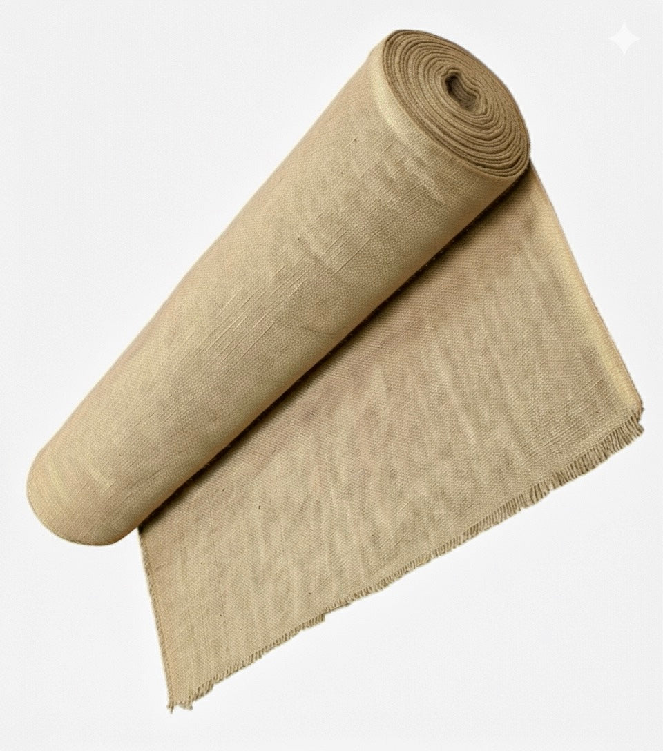 Wholesale Burlap Fabric Rolls | 36" to 80" Wide | 7oz & 10oz Natural Jute | Multi-Length Bulk Burlap for Landscaping, Events & Upholstery