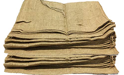 water barrier burlap bags