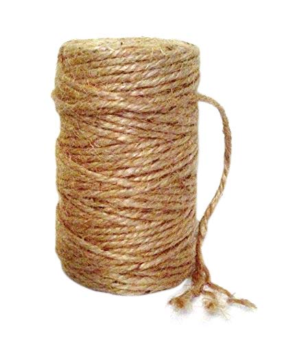 Natural Thick Jute Twine 200 Feet Heavy Duty Hemp Rope
