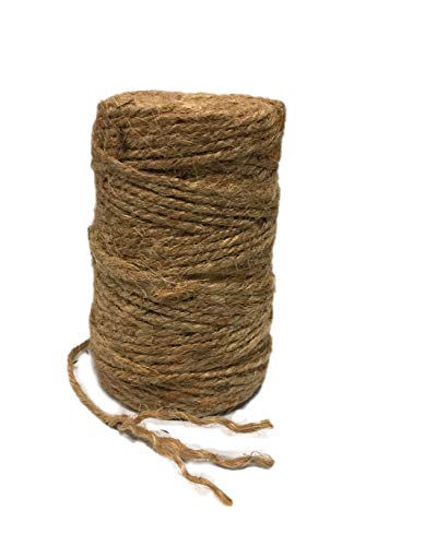 200 Feet Heavy Duty Natural Jute Rope String for Home Gardening Plant