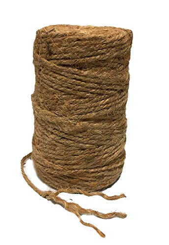 Natural Jute Twine for Crafts, Garden Ties, Climbing Plants,