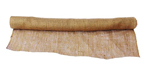 Natural Burlap Fabric Roll 36 Inch X 8 Yards | Jute Burlap Gardening Liner | Burlap Planter Liner Roll