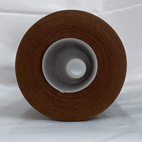 Jutemill Brown Textured Polyester Sewing Thread for Serger/Overlock Machine (60/2-0.1mm) Jumbo Spool