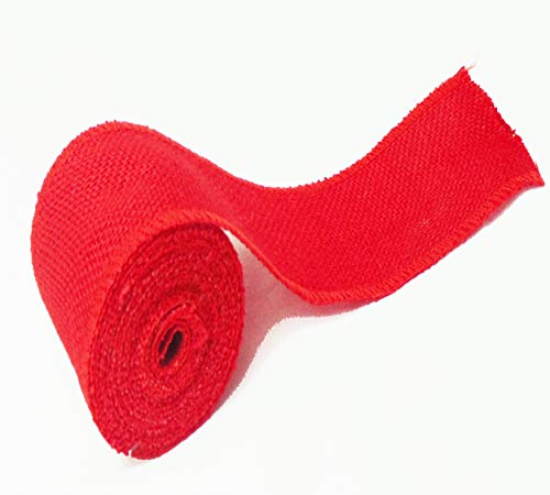 Red Color | 100% Natural, Eco-Friendly  Burlap