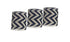 AAYU Natural Burlap Ribbon 3 Inch X 5 Yards Blue and White Wave Print Jute Ribbon for Crafts Gift Wrapping Wedding