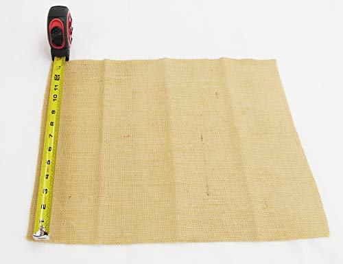 6 Pieces Disposable Burlap Printed Placemats