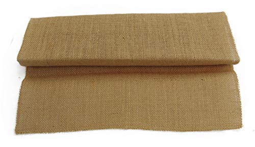 2 Finished Edge and 2 Fringe raw Rustic Edges Burlap