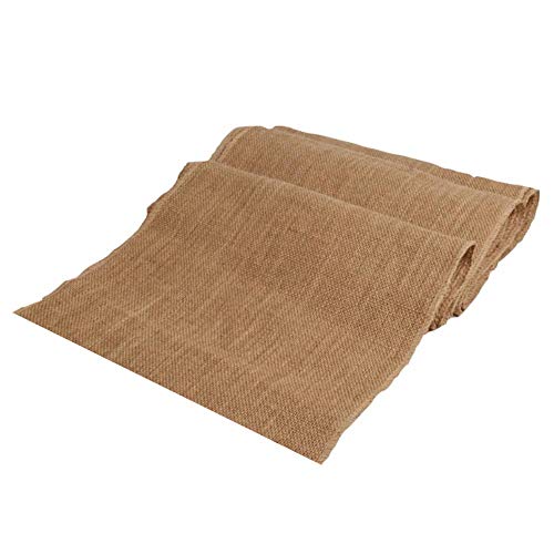 Burlap Fabric Runner for Rustic Party
