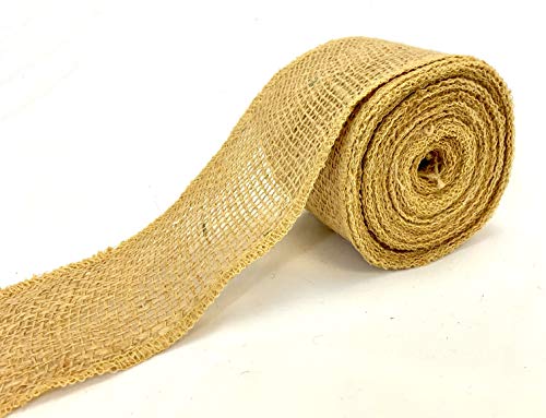 Burlap Fabric Craft Ribbon 10 Yards for Parties