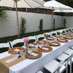 40" X 150 Feet Natural Burlap Material Fabric Roll