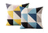 AAYU Geometric Pattern Decorative Throw Pillow Covers 18 x 18 Inch Set of 2 Linen Cushion Covers for Couch Sofa Bed Home Decor