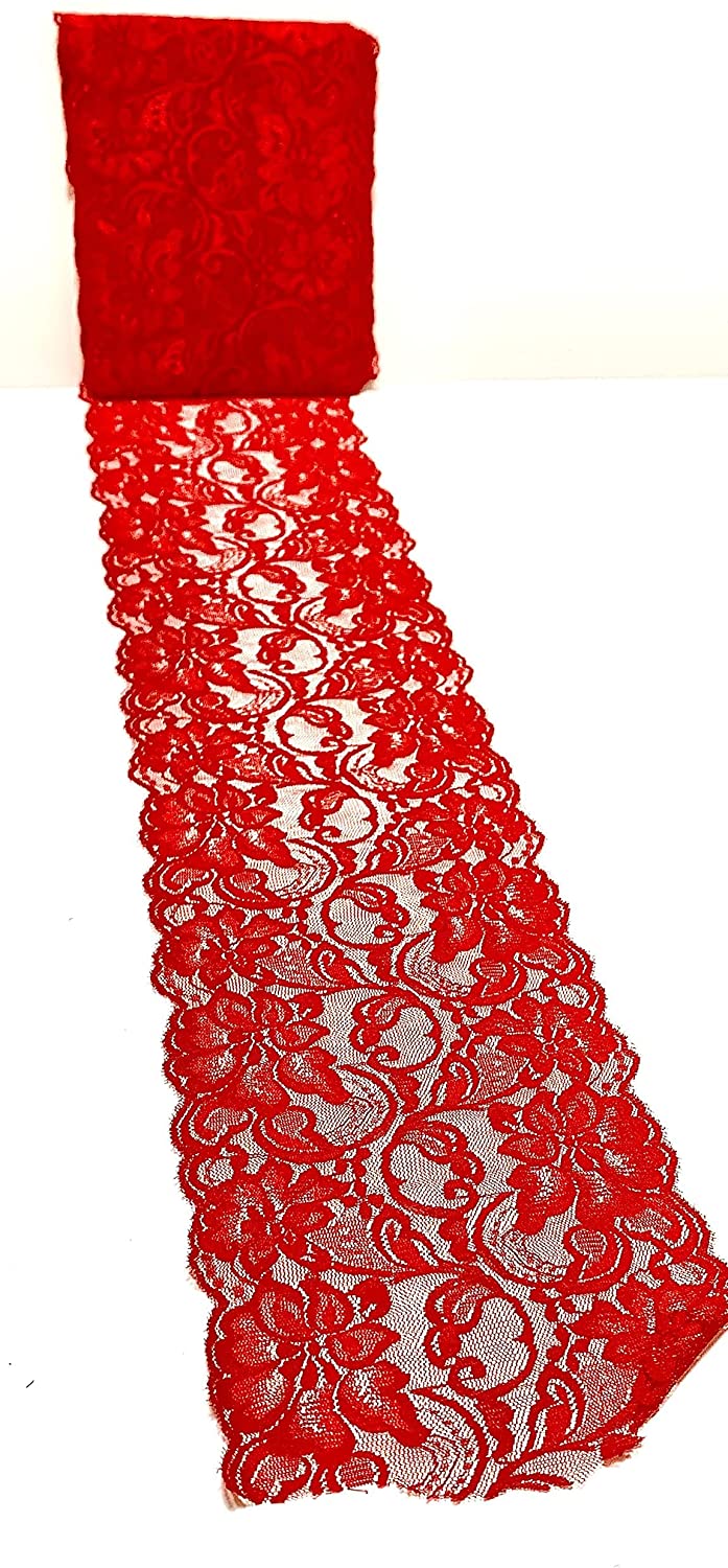 5 & 10 Yards (5.5" X 10 Yards - Red)