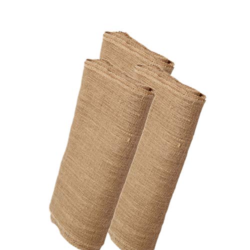 Jute Burlap, 14 Inch x 7 feet 3 pack