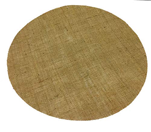 Burlap Circle Rustic Table Decorations Jute Farmhouse