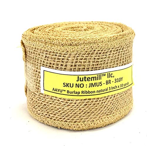 Light Weave & Thin Jute-Burlap 5 Yards roll