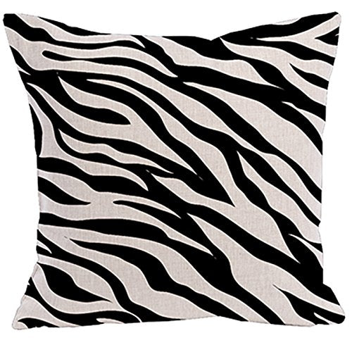 AAYU Decorative Linen Cushion Cover | Double Side HD Printing | High GSM Fabric | Square Throw Pillow Cushion Case for Living Room Sofa Couch Bedroom Car | 20 x 20 inch 50 x 50 cm | Set of 4