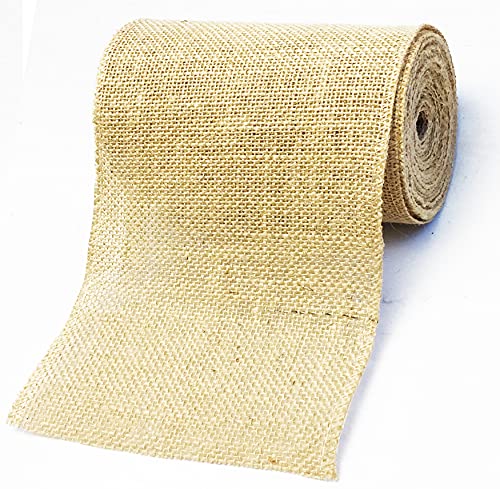 Burlap Wired Edge Ribbon 10 Yard