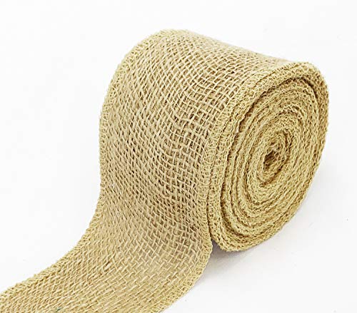 3 inch Wide X 30 feet Burlap Ribbon