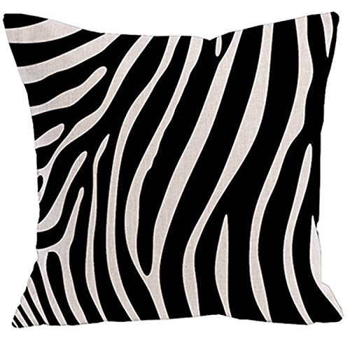 AAYU Decorative Linen Cushion Cover | Double Side HD Printing | High GSM Fabric | Square Throw Pillow Cushion Case for Living Room Sofa Couch Bedroom Car | 20 x 20 inch 50 x 50 cm | Set of 4