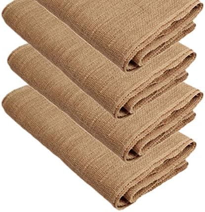 Jute Burlap Collection Kitchen Tabletop, Table Runner