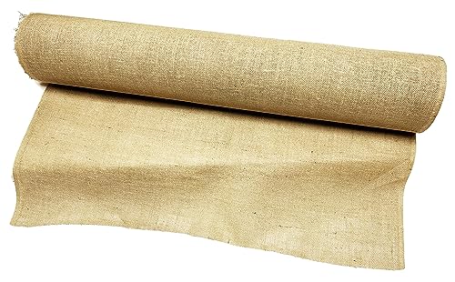 Burlap Fabric roll 48&quot; Wide X 60 Feet Long, Tight Weaved Jute Burlap roll