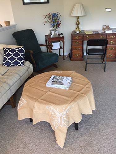 10 oz Printed by 127 x 127 cm, Burlap