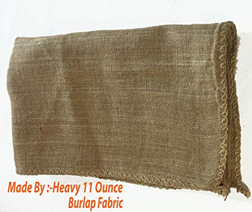 Large Burlap Bags- 24" x 40" Inch Potato Sack Race Bags,