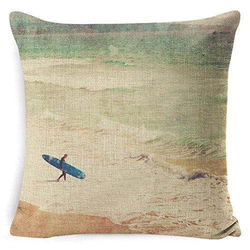 18 x 18 Inch Set of 4 - Linen Throw Pillow Covers for Couch Sofa and Bed | Decorative pillow Cover | Cushion Covers
