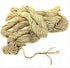 3 Pack -5 ply 600 ft Thick Jute Burlap Rope