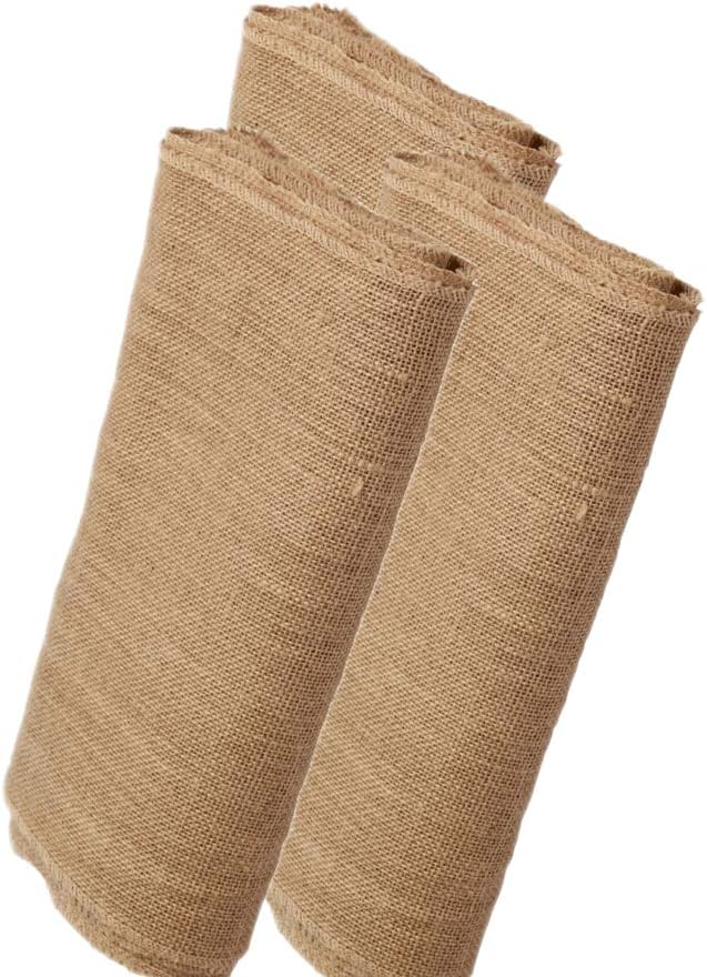 Burlap Table Runner, 14 x 72 Inch Outdoor Table Runner