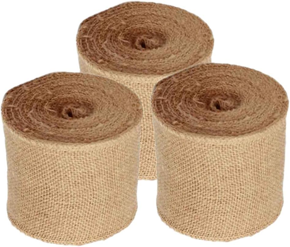 Jute Twine,Burlap Ribbon for Wedding Decorations