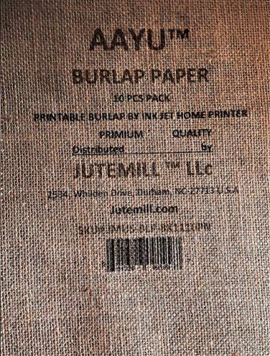 10 Piece Pack + 1 Extra | Burlap