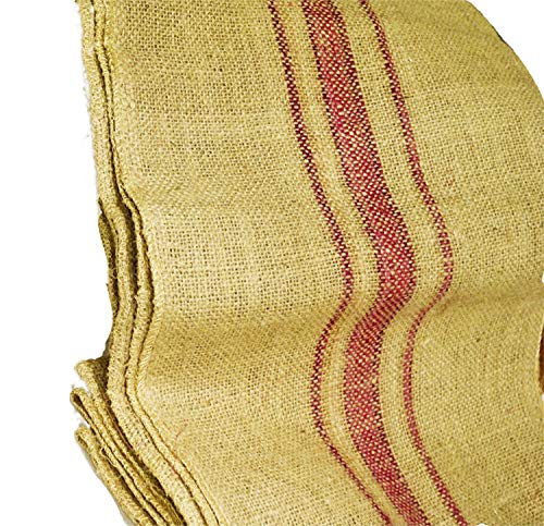 Natural Burlap Runner Roll for Wedding Decorations | Natural Jute Table Runner Roll - Magenta