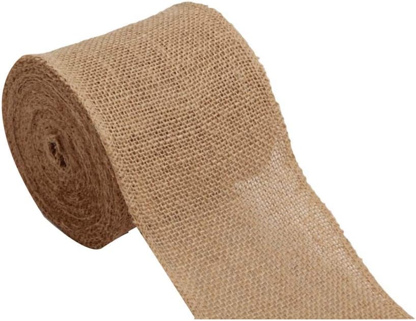 Burlap Ribbon - Wired Edges - 15 Yards