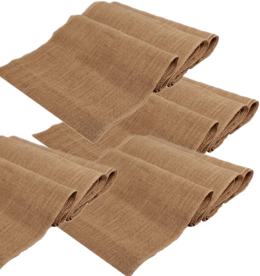 14-Inches Wide Natural Jute Burlap Fabric Rolls