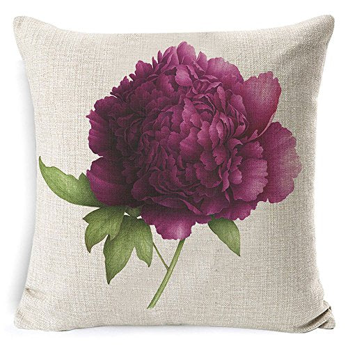 Throw Pillow Covers | Pink Rose - Decorative pillow Covers | Cushion Covers for Couch Sofa and bed