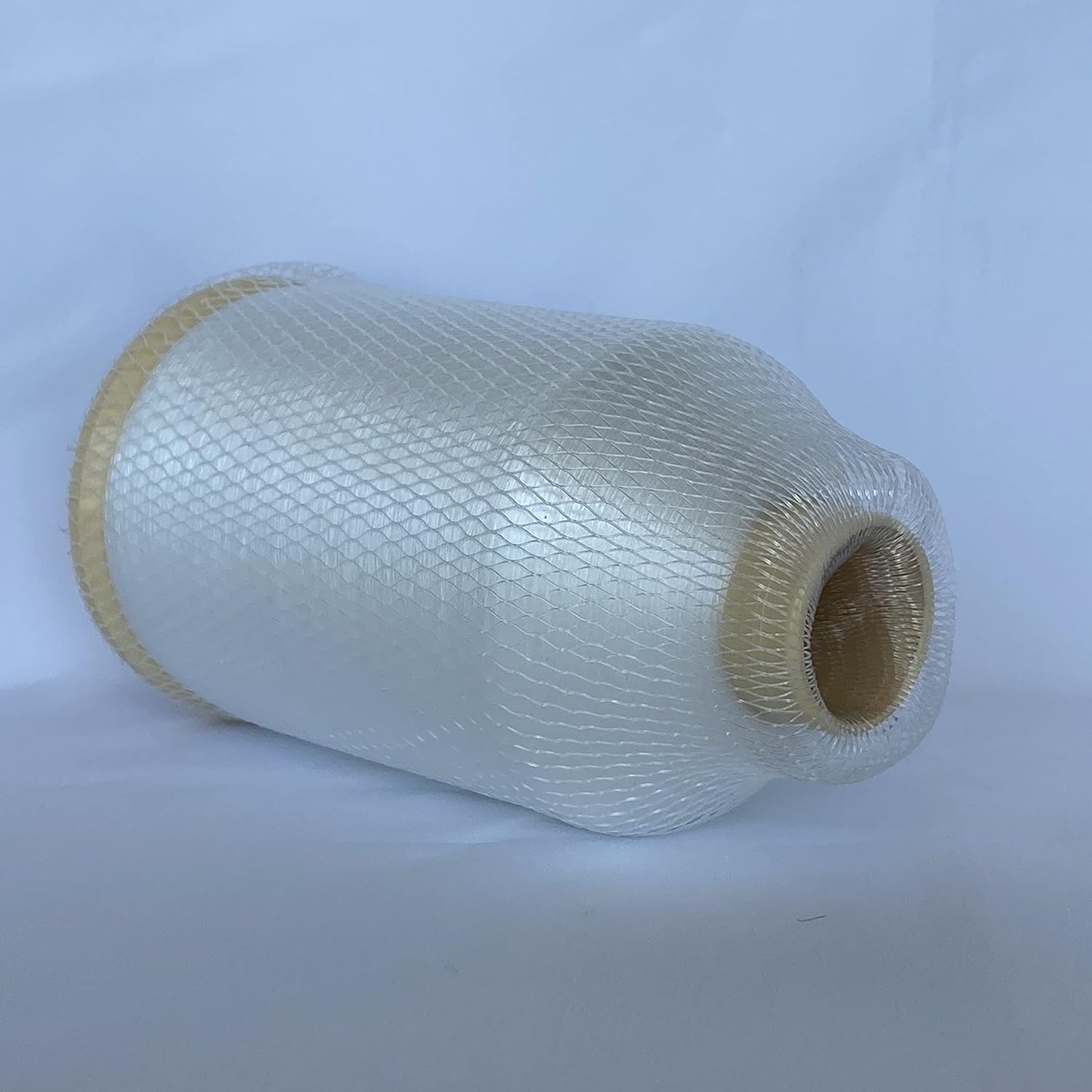 Jutemill 22000 Yards Huge Cone of Invisible Nylon Sewing Thread for Overlock Machine All Purpose Nylon Thread Cone Jumbo Spool Transparent Thread (22000 Yard)