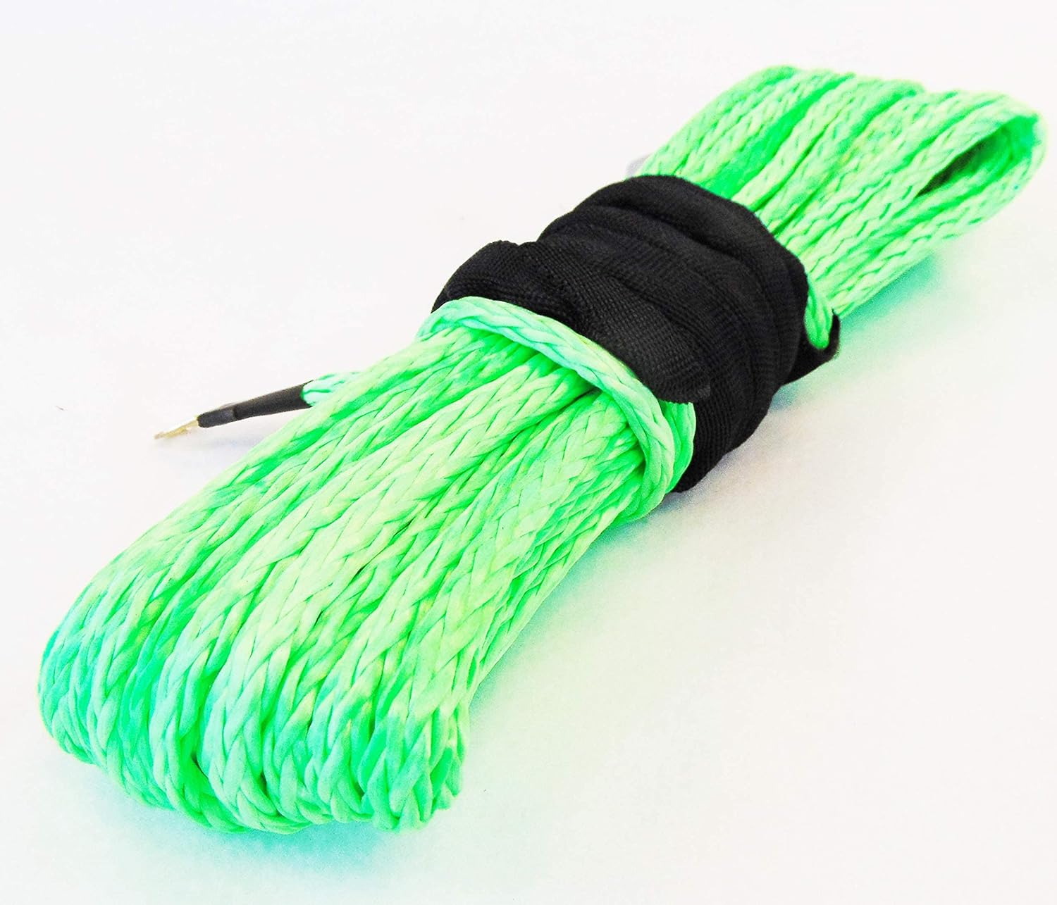 Jutemill 3/8" X 50 feet Synthetic Winch Rope, 3/8-50&