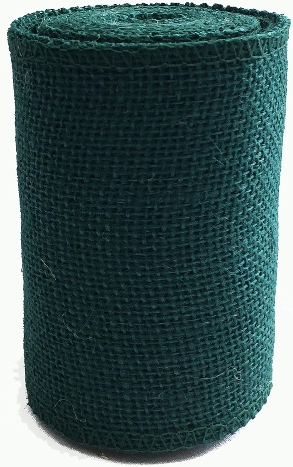Green Burlap Ribbon 5 Inch Natural Jute Burlap