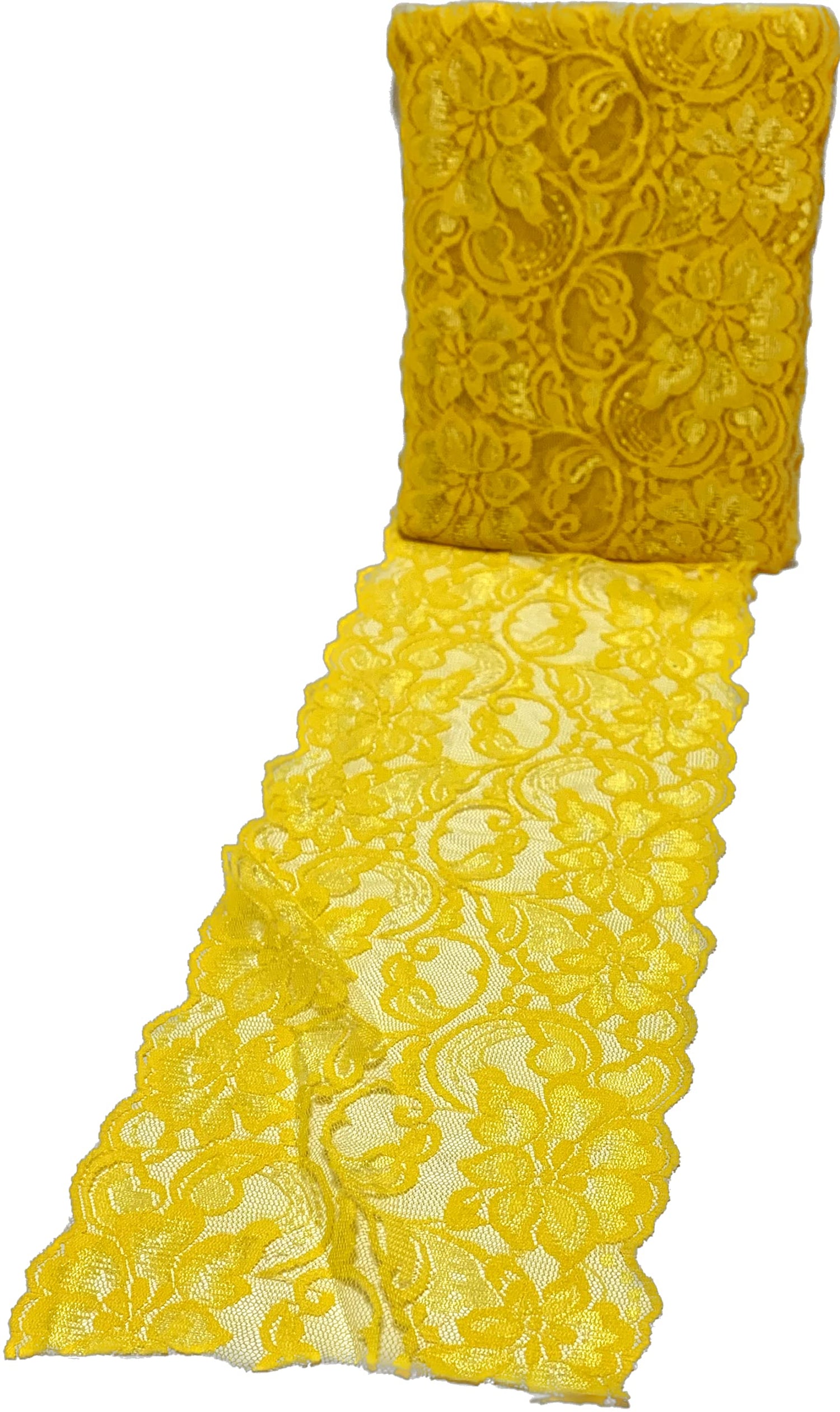 Lace Trim Fabric Elastic Lace Flowers Ribbon