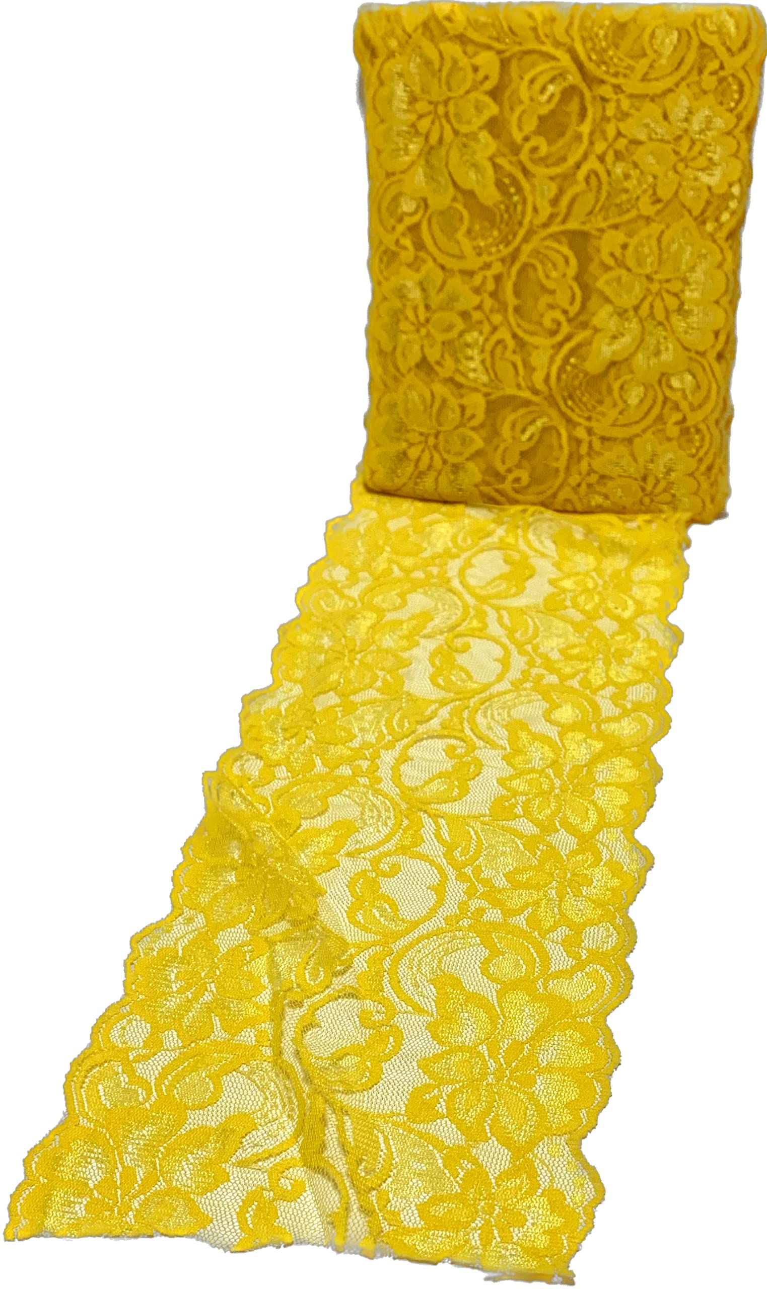 Lace Trim Fabric Elastic Lace Flowers Ribbon