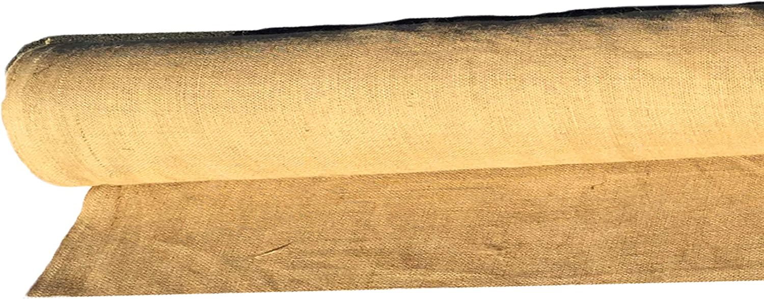 36"x60 Feet Gardening Burlap Roll - Multipurpose Natural Burlap Fabric