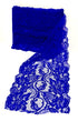 Royal Bright Blue Stretch Lace Elastic Ribbon