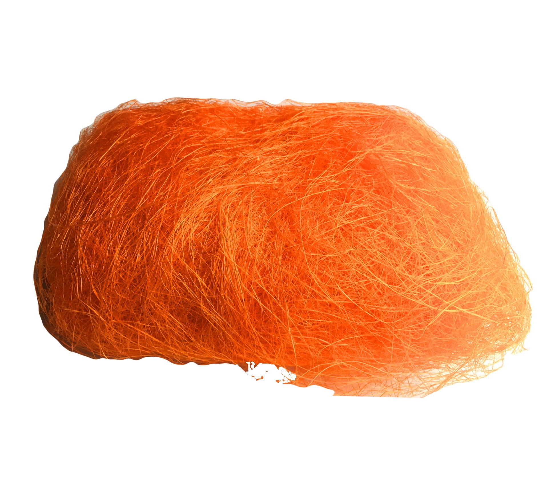 AAYU Sisal Fiber Premium Quality Natural Orange Colored 8 oz per Bag DIY Project and Basket Decoration Use (227 Grams)