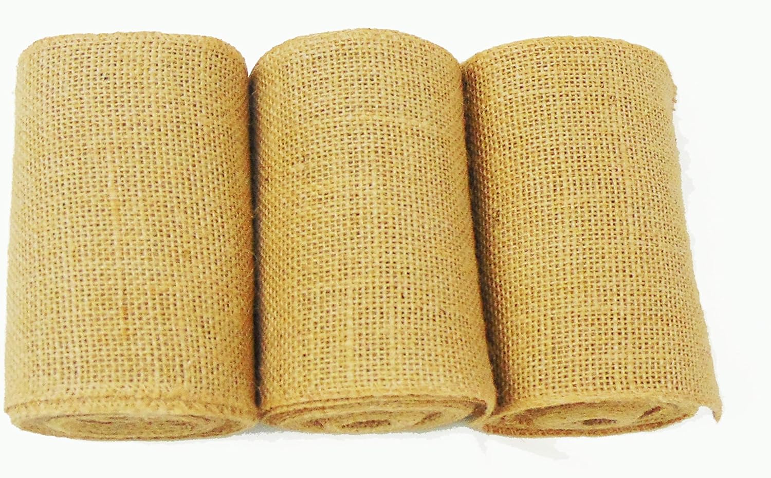 Natural Burlap Fabric Ribbon