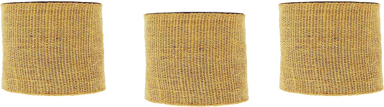Burlap Ribbon, Natural Jute Fabric Ribbon